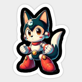 Anime Astro Dog Sticker